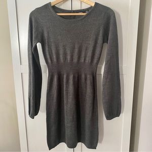 Grey Sweater Dress - Size Medium